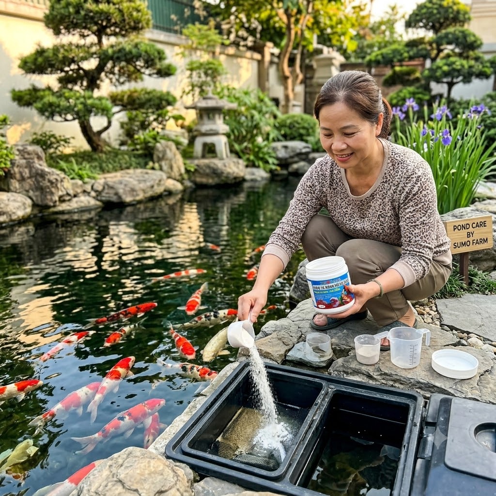 nông dân cá koi