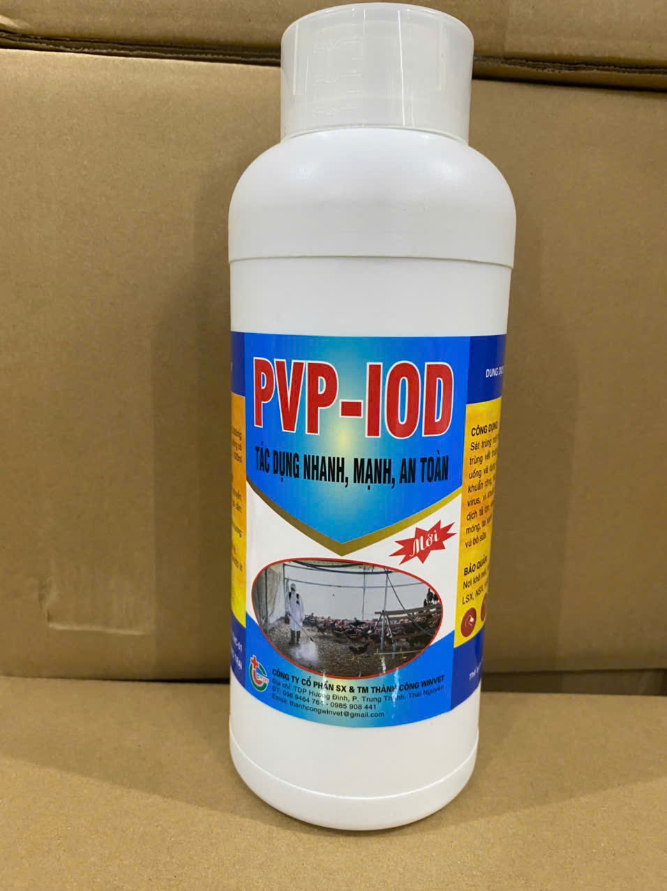 Hóa chất sát trùng PVP IOD 1 lít